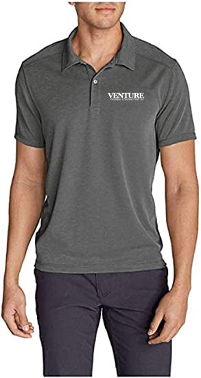 Eddie Bauer Men's Contour Performance Slub Polo Shirt