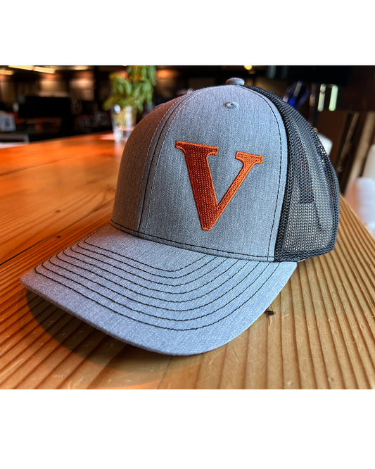 Large V Richardson Trucker Hat