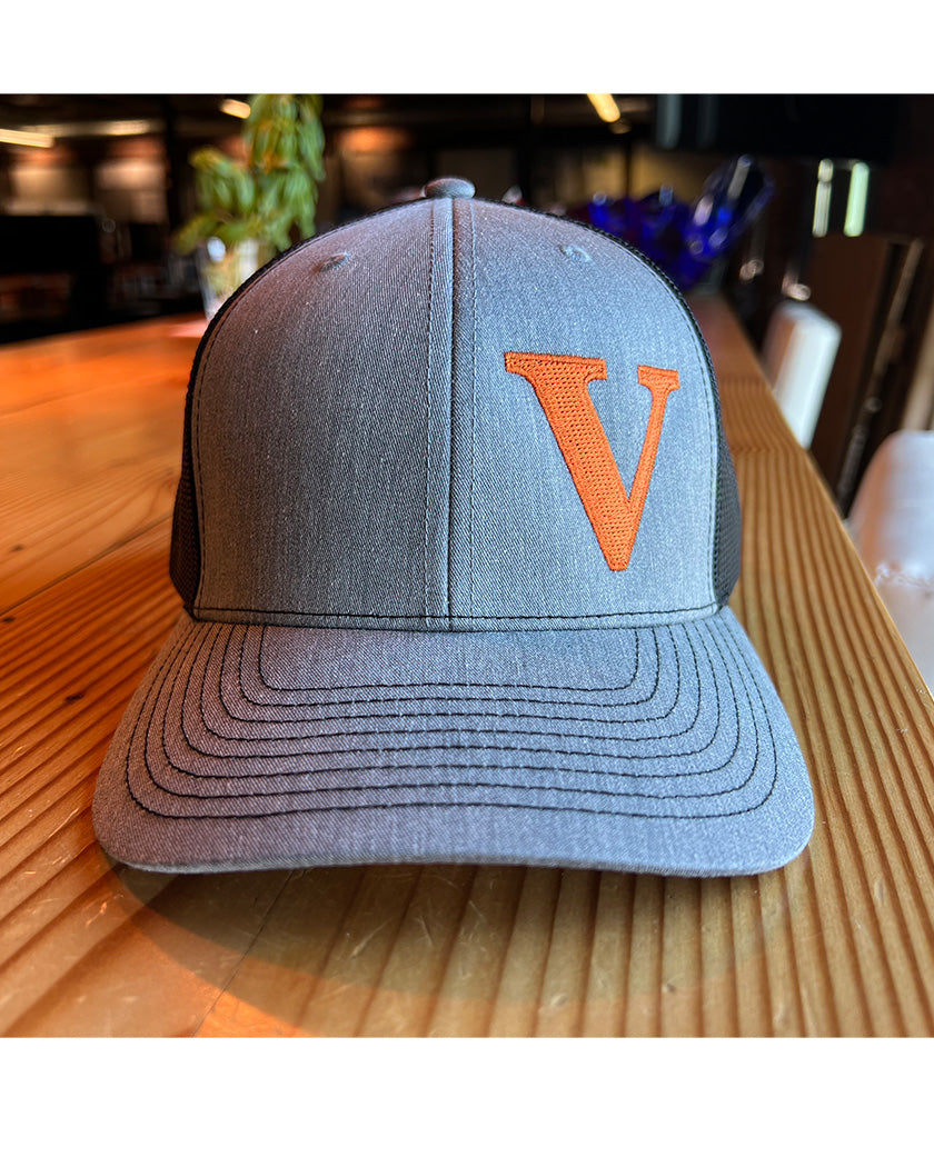 Large V Richardson Trucker Hat