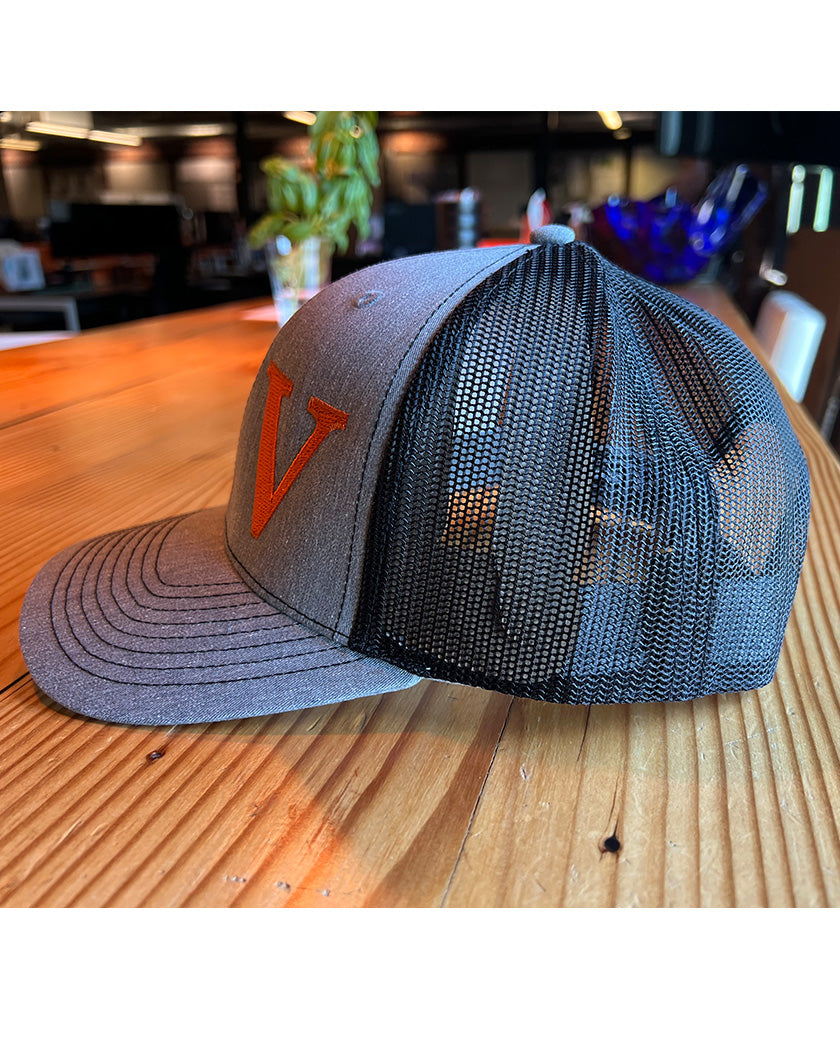 Large V Richardson Trucker Hat